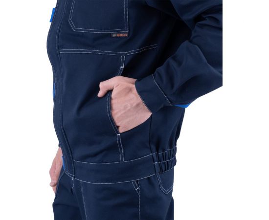 Летний костюм ГК Спецобъединение РАЦИОНАЛИЗАТОР темно-синий/васильковый Кос 016/96/170 – изображение 6