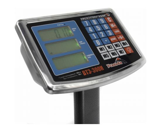 Электронные торговые весы ЭЛЕКТРОПРИБОР ВТЭ-300Н – изображение 7
