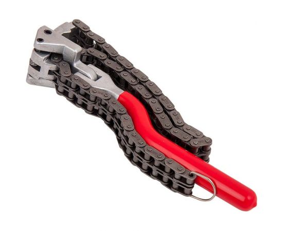 Съемник масляных фильтров AV Steel цепной до 160мм усиленный AV-920092 