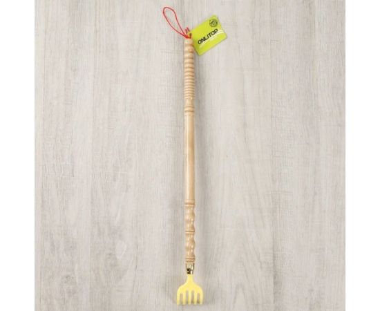 Чесалка ONLITOP универсальная, дерево/пластик, 44.5х4.2х3.5см ОТ 248713 