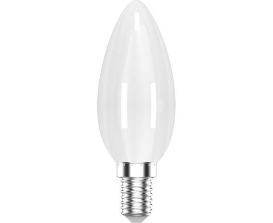 Лампа Gauss basic filament свеча 4,5w 380lm 2700к е14 milky led 1/10/50 1035115 