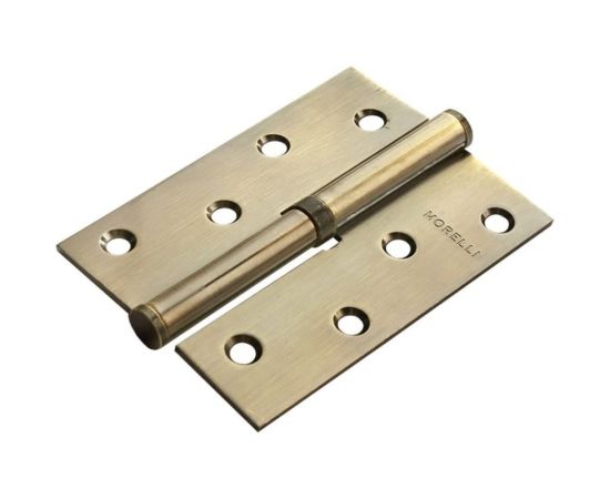 Стальная петля MORELLI MSD 100х70х2.5 AB R правая, цвет бронза 9009525 