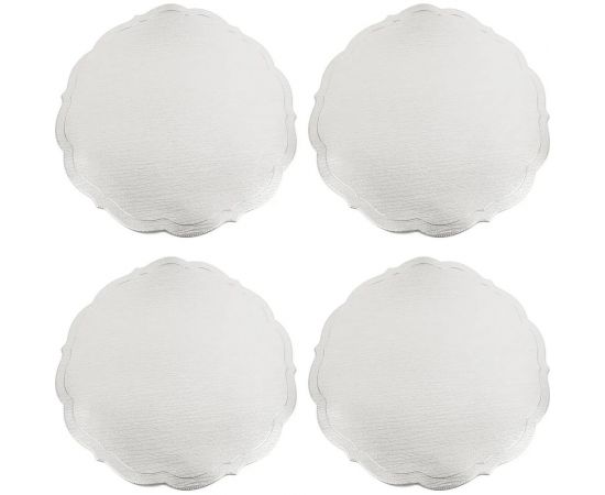 Набор сервировочных салфеток Nouvelle Серебряная роса плейсматов 4 шт, 38 см 9903308-2-Н4 