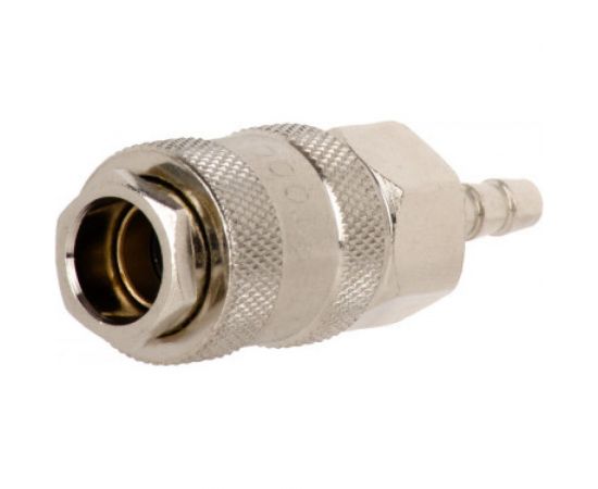 Соединение быстроразъемное (рапид мама - елочка 10 мм) для шланга INTERTOOL PT-1803 