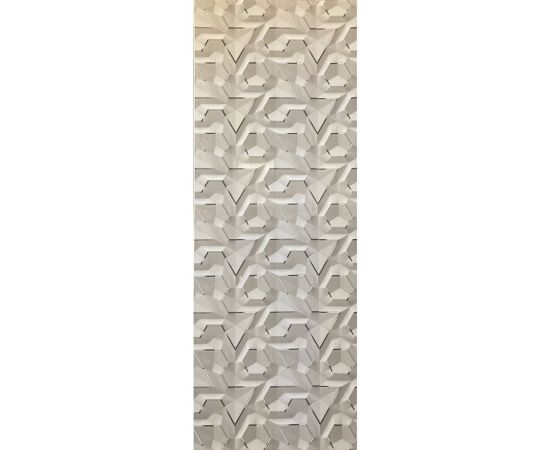 Панель ПВХ КронаПласт Unique кода белая, 2 шт. УТ-00079523 