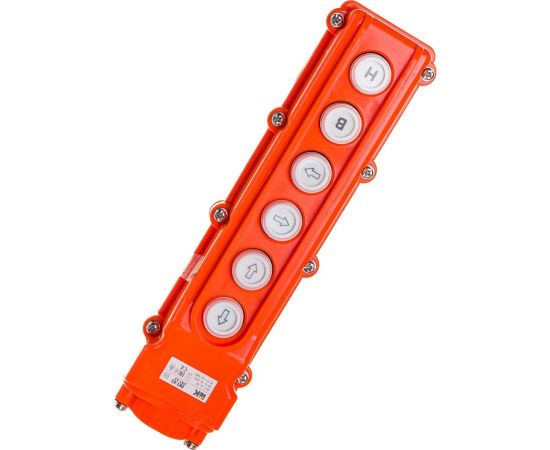 Кнопочный пост IEK на 6 кнопок, ПКТ-63, ИЭК BPU10-6 