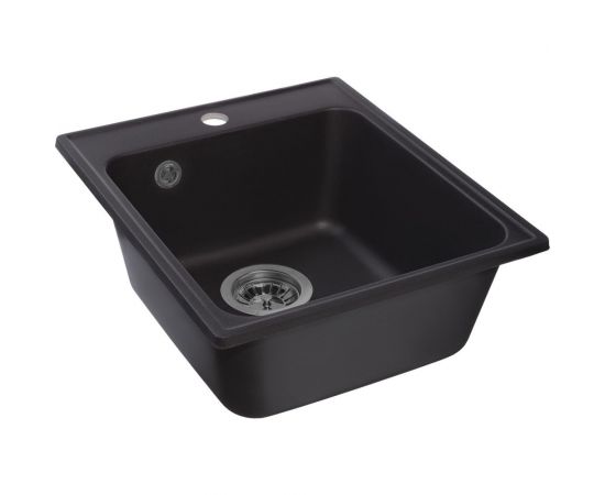 Кухонная мойка Reflection Quadra черный RF0243BL 