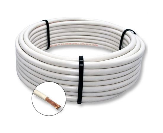 Электрический провод ПУГВнг(А)-LS ПРОВОДНИК 1x25 мм2 белый, 50м OZ249934L50 