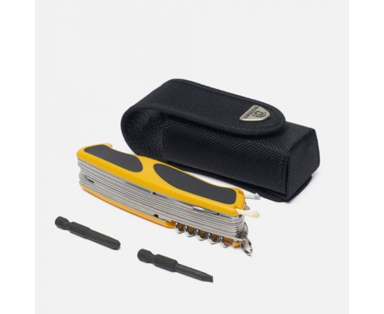 Нож Victorinox RangerGrip Boatsman 0.9798.MWC8 130 мм, 21 функция, желтый – изображение 14