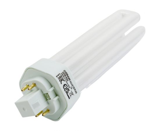 Компактная люминесцентная неинтегрированная лампа Osram DULUX T/E 42W/830 PLUS GX24Q 4099854123665 – изображение 2