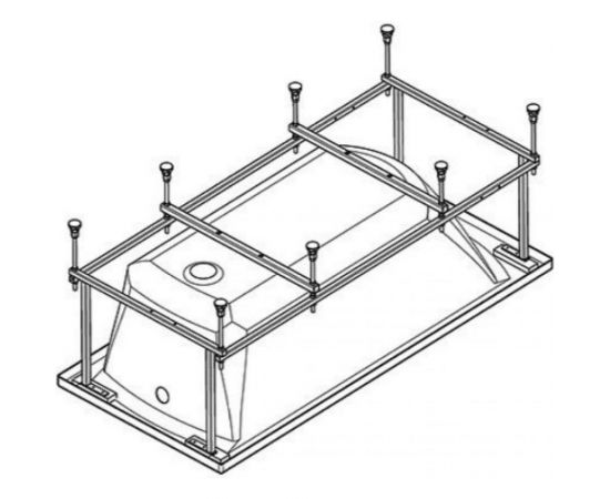 Монтажный комплект Santek КАЛЕДОНИЯ 160х75 1.WH30.2.389 00000060797 – изображение 2