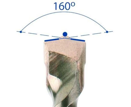 Бур универсальный для неармированного бетона, штучных кладочных материалов Aggressor 6x110 мм, SDS-plus RAWLPLUG RT-SDSA-6/110 – изображение 2