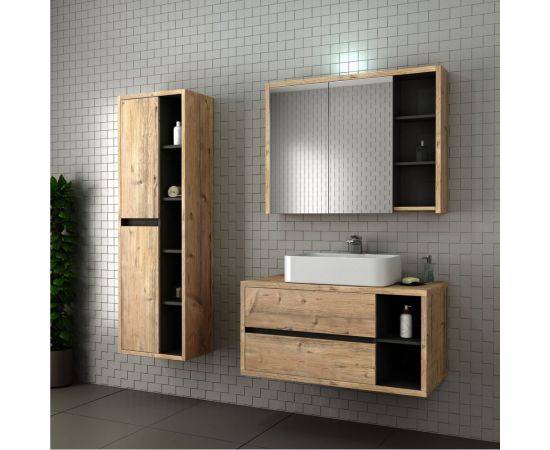 Пенал Veneciana olona 55 универсальный, дуб харбор золотой 75003 – изображение 3