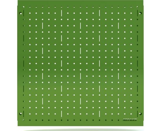 Металлическая перфопанель ООО Металекс Metalex 1000x1000 мм, зеленая PRZ100100 – изображение 3