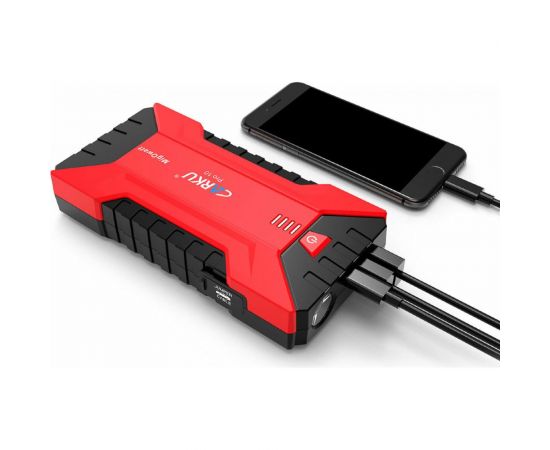Портативное пуско-зарядное устройство CARKU 13000 mAh jump starter Pro-10 – изображение 3