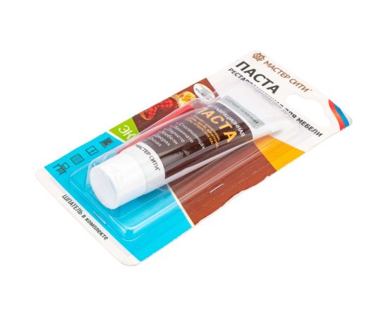 Реставрационная паста Мастер Сити (туба 30 мл; блистер; серый темный) 2091005 – изображение 3