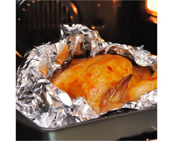 Пищевая фольга PATERRA супер прочная, 44 см, 10 м, рулон в пленке 209-037 – изображение 4