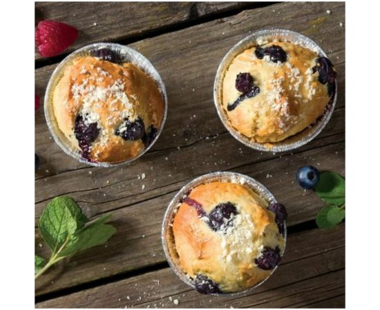 Алюминиевые формы для маффинов, кексов PATERRA V= 130 мл, 10 шт. в картонной коробочке, 402-848 – изображение 4