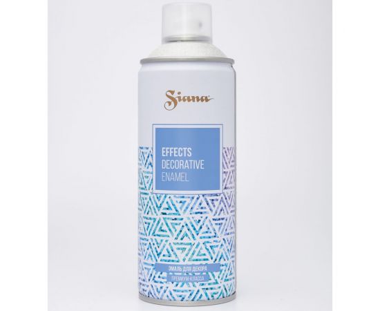 Аэрозольный лак с блестками SIANA для мебели, металла, дерева, пластика, гипса, стекла, керамики, северное сияние SNGL005 – изображение 4