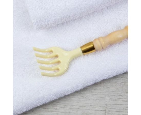 Чесалка ONLITOP универсальная, дерево/пластик, 44.5х4.2х3.5см ОТ 248713 – изображение 5