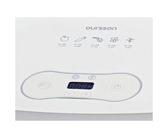 Дегидратор OURSSON DH5000D/RD Красный – изображение 5