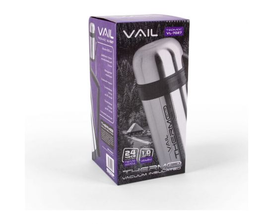 Термос Vail широкое горло 1,0 л. VL-7027 – изображение 5