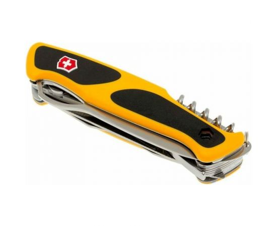 Нож Victorinox RangerGrip Boatsman 0.9798.MWC8 130 мм, 21 функция, желтый – изображение 6