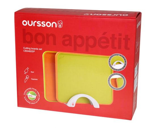 Набор разделочных досок OURSSON многоцветный CB3482SP/MC – изображение 7