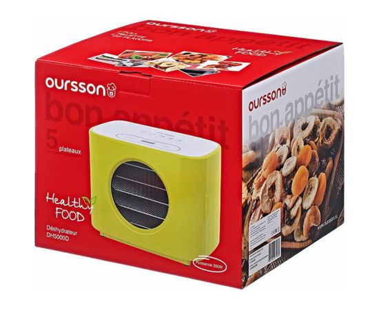 Дегидратор OURSSON DH5000D/RD Красный – изображение 7