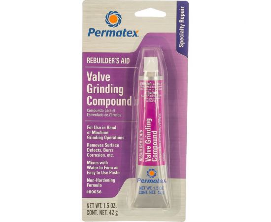 Универсальная паста для притирки клапанов 42г. PERMATEX 80036 