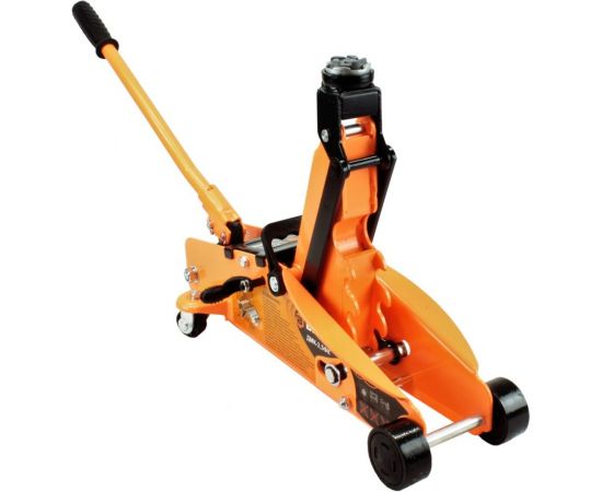 Гидравлический подкатной домкрат Вихрь ДМК-2,5ФК 2,5 т, 140-390 мм, с фиксатором, в кейсе 73/5/4/4 