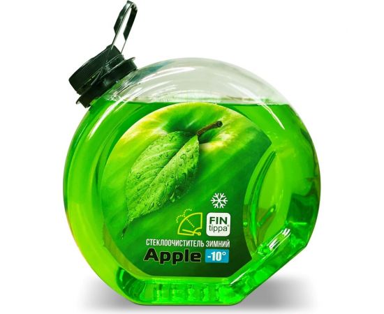 Стеклоочиститель FinTippa марка 02 -10С, яблоко, канистра-шайба 4607066983542 