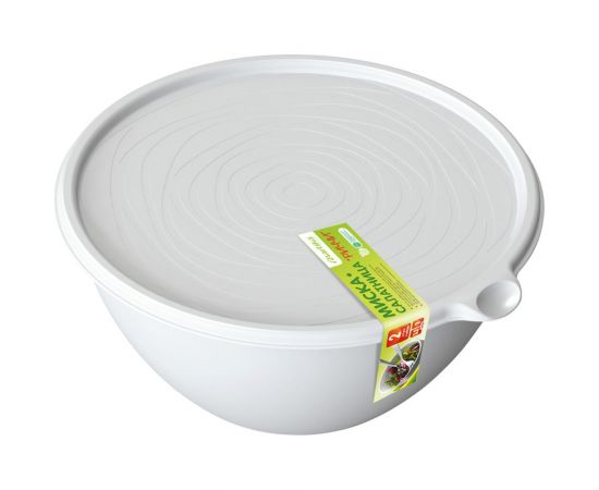 Миска-салатница Martika Риччи 2 шт., 2 л, 3.2 л, светло-серая С862СЕР 