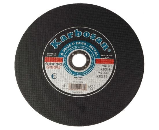 Диск отрезной по металлу 300x3х32 мм Karbosan 11760 