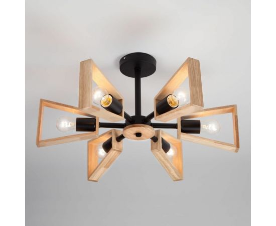 Потолочный светильник Eurosvet - 70056/6 / черный 00000081888 