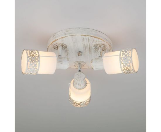 Светильник (споты) Eurosvet 20026 3 белый с золотом 00000071467 