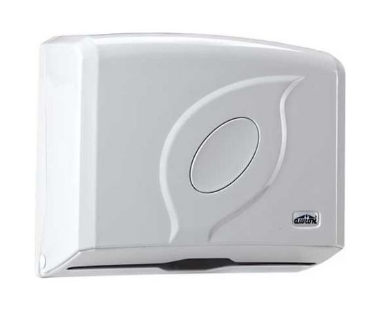 Диспенсер для бумажных полотенец UCTEM PLAS Z-сложение на 200 листов белый AEHB905 