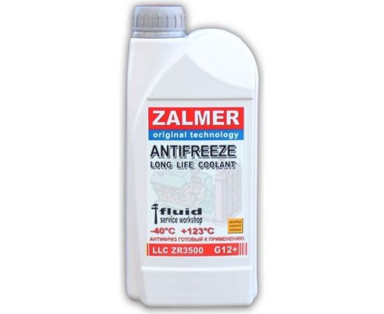Антифриз ZALMER Antifreeze ZR3500 LLC G12+ красный -35С, 1кг ZR35R001 