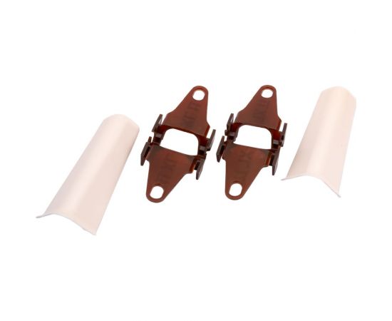 Наружный угол для плинтуса DECONIKA (85 мм; 033 Кремово-белый; 2 шт.) Д-П85-Нк-Ф2 033 КРМ БЕЛ 