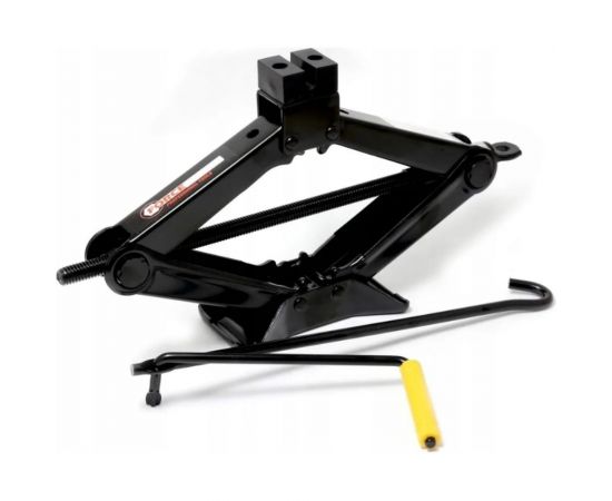 Механический домкрат Forcekraft ромб 2т с резиновой накладкой h min 115мм, h max 380мм, L-400мм в водоотталкивающем чехле FK-10152 