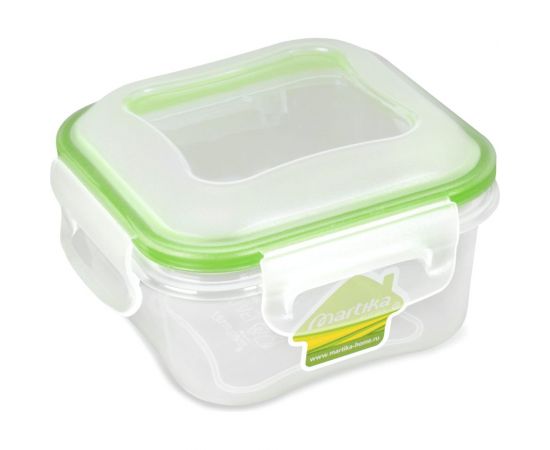 Контейнер Martika герметичный Спессо 0,45л квадратный С228-01-КОЛ – изображение 2