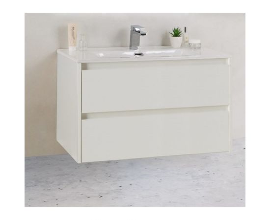 Подвесная база под раковину BelBagno KRAFT Bianco Opaco 39-800/390-2C-SO-BO – изображение 2