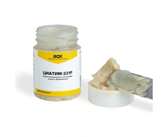 Смазка ROX ЦИАТИМ-221F Тефлоновая для велосипеда банка 40 гр R182 – изображение 2