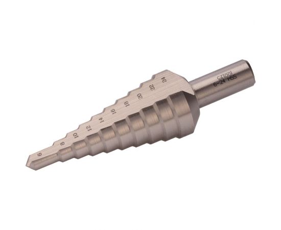 Сверло ступенчатое (6-24 мм; HSS; 85 мм) Bucovice Tools 641013 – изображение 2