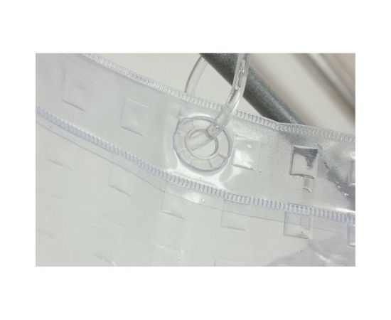 Шторка в ванную комнату Meiwa 182x182 см, Metro, прозрачный 5910 – изображение 2