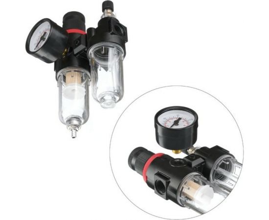 Блок подготовки воздуха 1/4" INTERTOOL PT-1431 – изображение 3