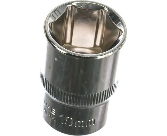 Головка шестигранная (19 мм; 1/2""; Cr-V) INTERTOOL ET-0019 – изображение 4