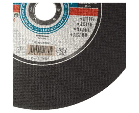 Диск отрезной по металлу 300x3х32 мм Karbosan 11760 – изображение 4