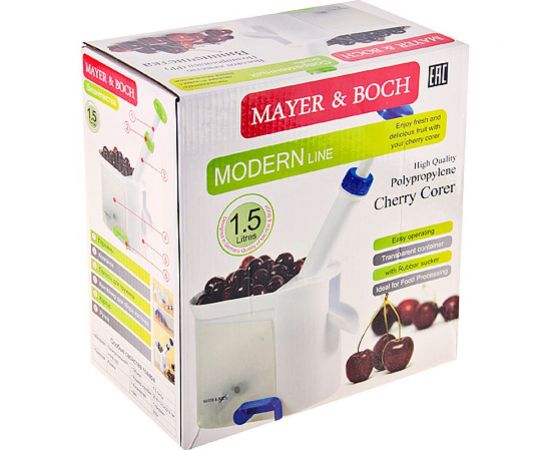 Отделитель косточек для вишни MAYER&BOCH 1,5 л 4170 MB (х12) – изображение 4