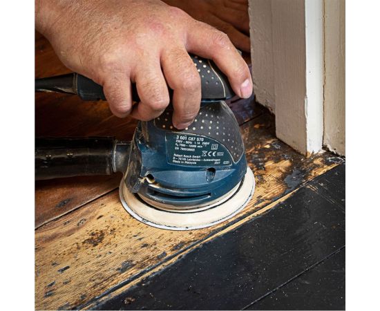 Шлифовальный круг 125 мм, зерно 80, в комплекте 50 штук TREND AB/125/80Z/B – изображение 5